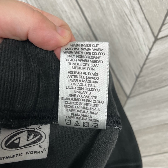 Athletic Works Drawstring Velour Pants L 12/14 - Picture 7 of 7